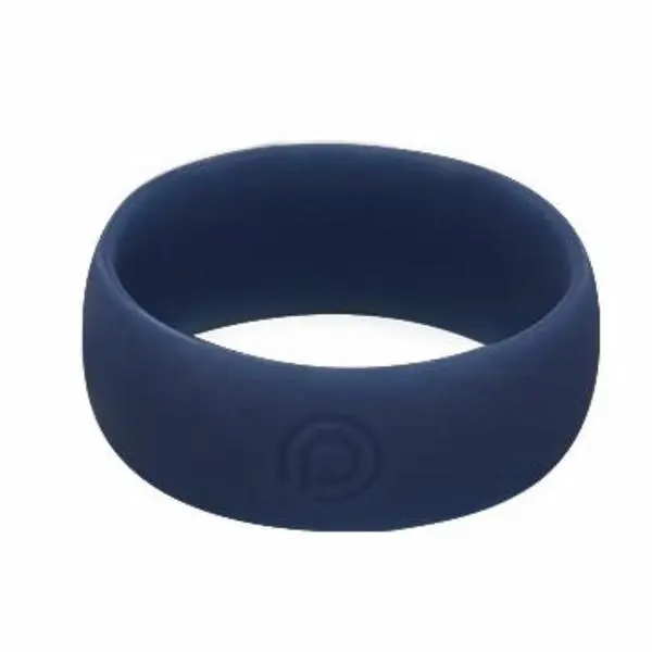 Vendor-unknown Pyrkiä - Navy Thin Silicone Ring (6mm) - Bilde 3