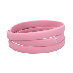 Vendor-unknown Pyrkiä - Rose, Triple-Wrap, Silicone Bracelet W/ Magnet-Clasp