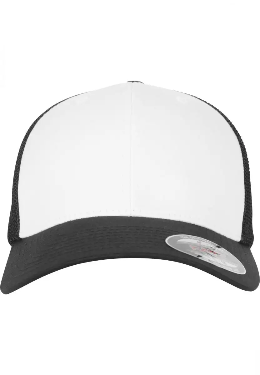 KreativProfilering Flexfit Caps 6511CF Black/White L/XL - Bilde 2