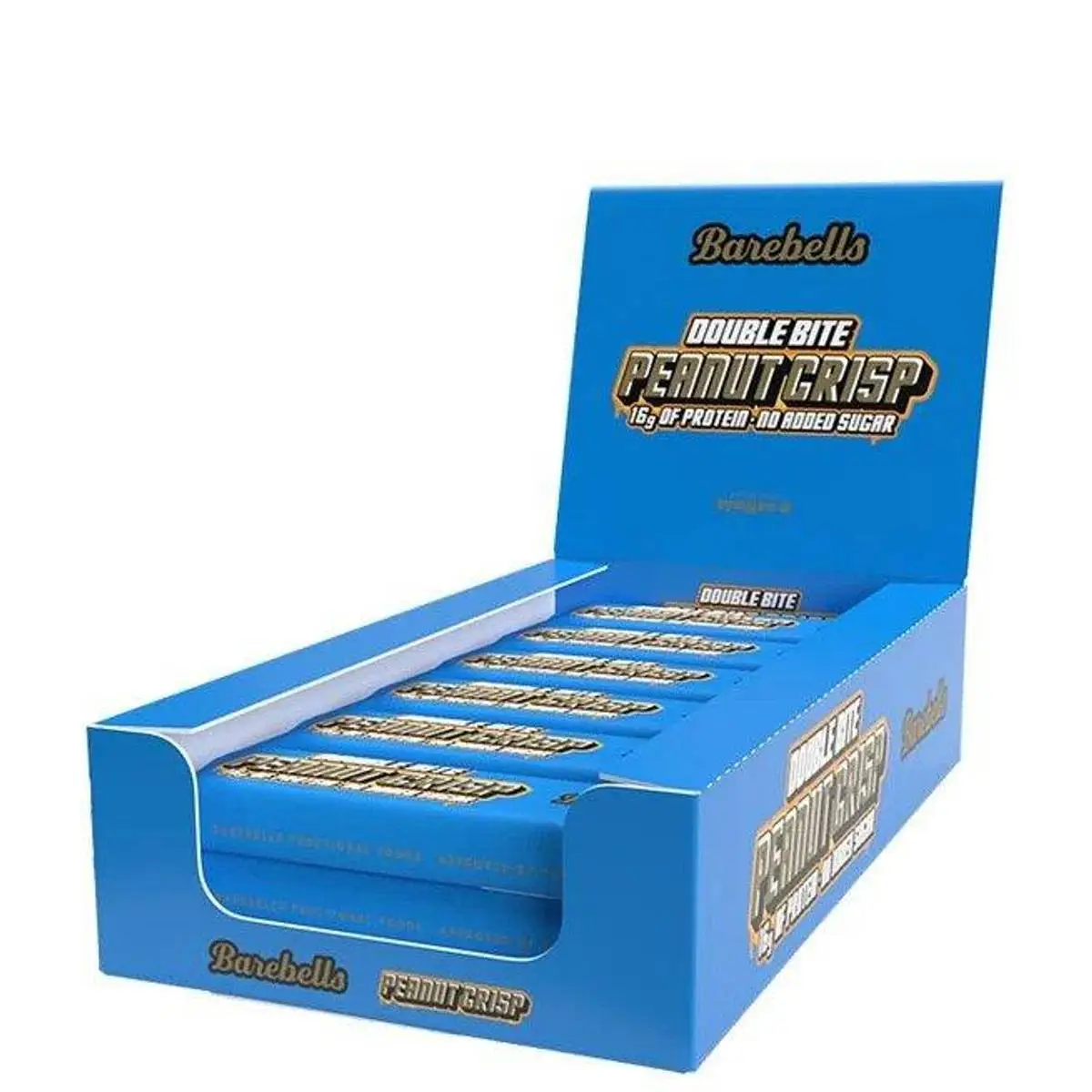Fitnessgrossisten Barebells Double Bite, 12x55g, Peanut Crisp