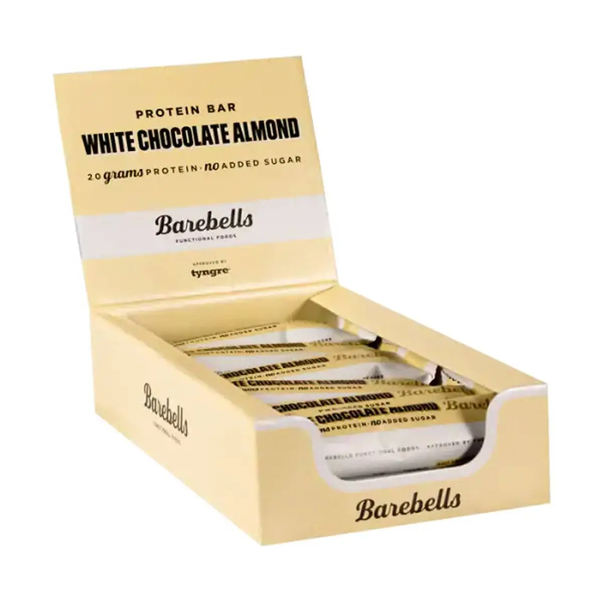Fitnessgrossisten Barebells Protein Bar 12stk - 55g - White Chocolate Almond