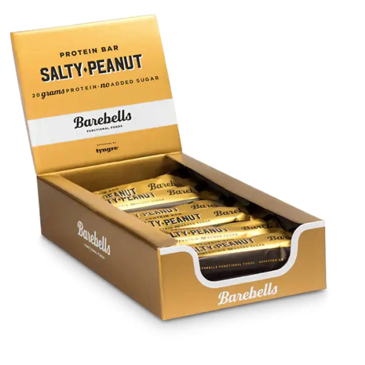 Fitnessgrossisten Barebells Protein Bar 12stk - 55g - Salty Peanut