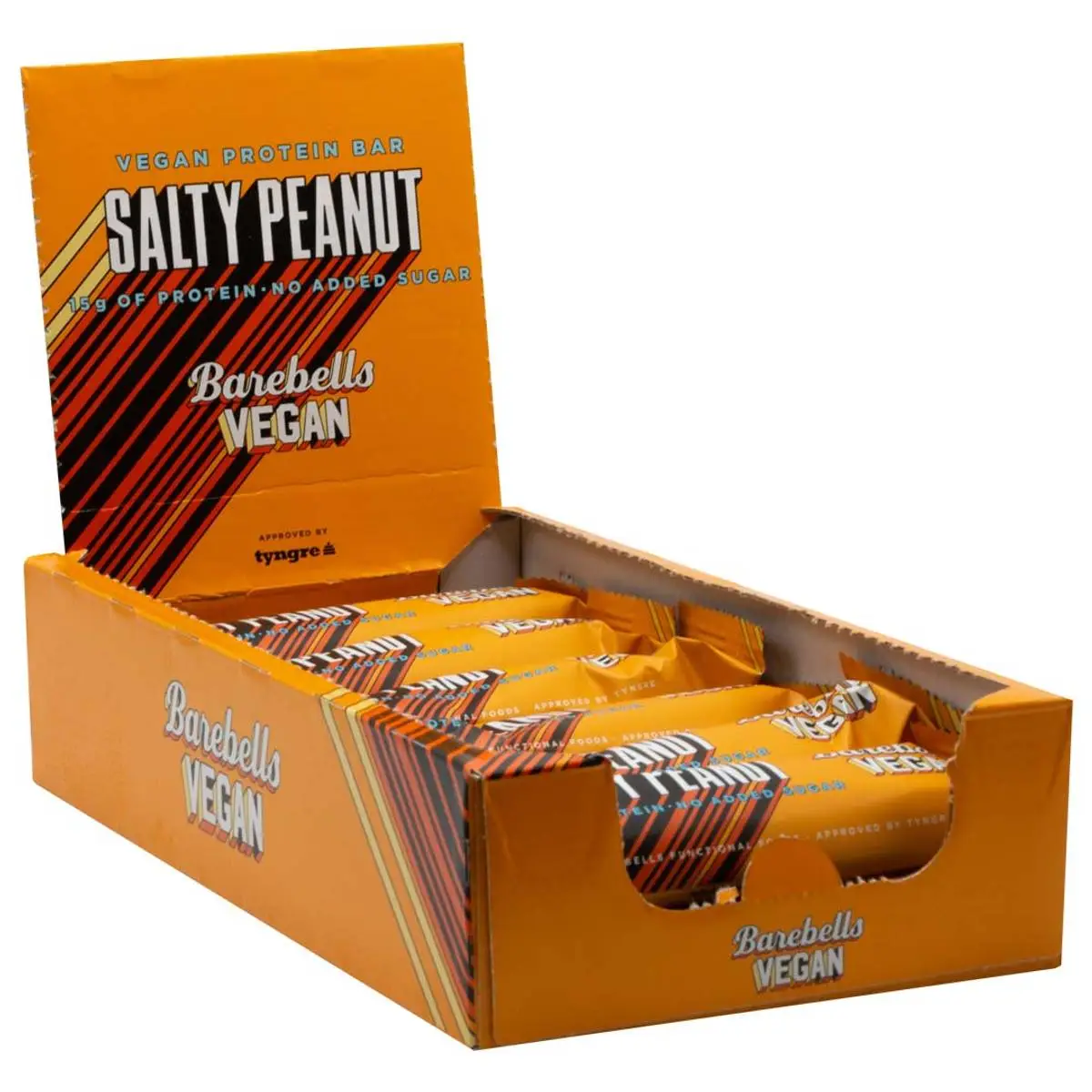 Fitnessgrossisten Barebells Vegan Protein Bar, 55g X 12stk, Salty Peanut