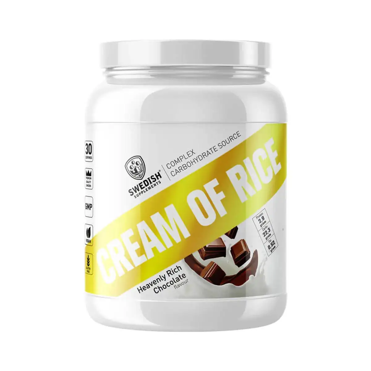 Fitnessgrossisten Swedish-Supplements - Cream Of Rice, 1000g - Bilde 2