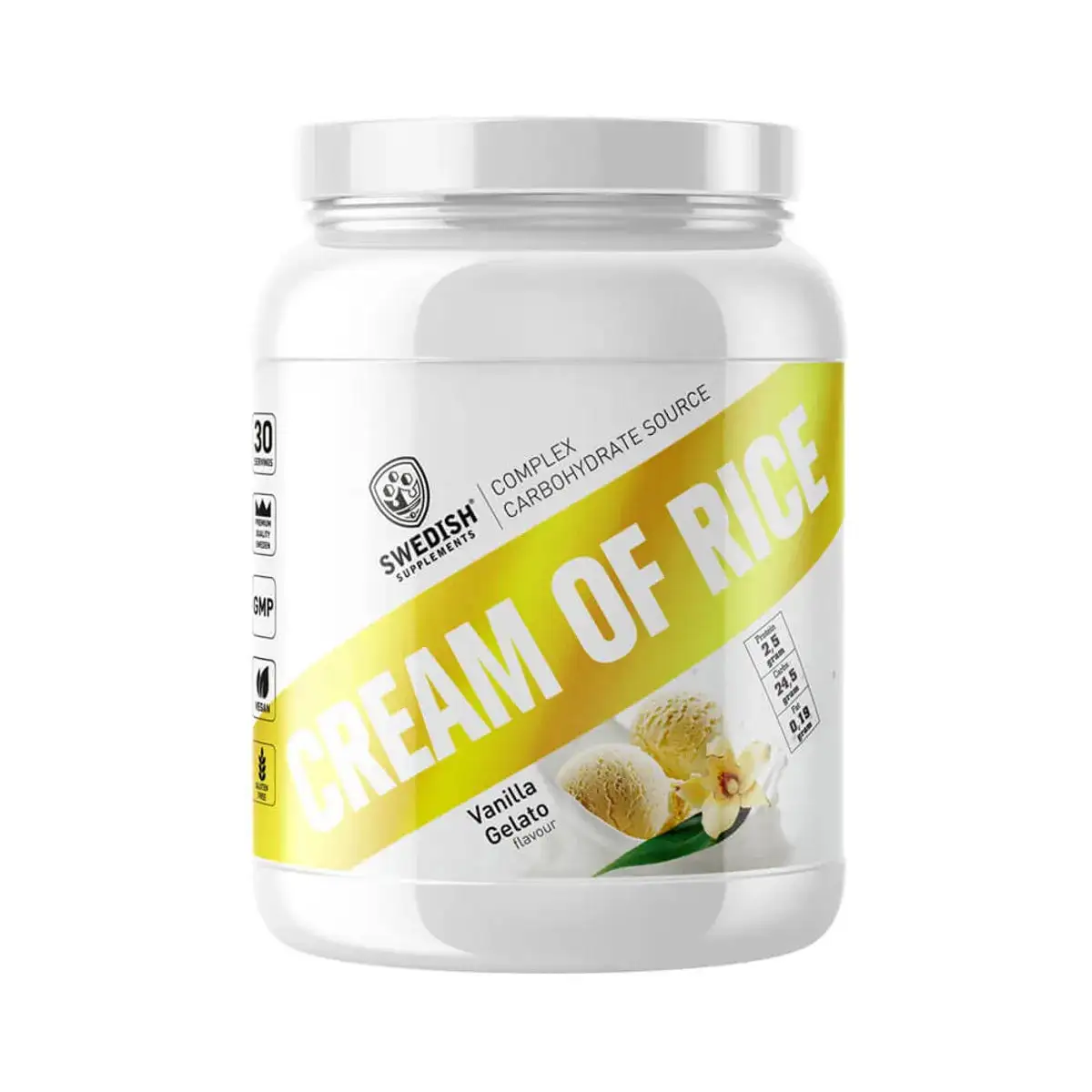 Fitnessgrossisten Swedish-Supplements - Cream Of Rice, 1000g