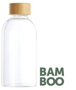 Schou Drikkeflaske Med Bambus Lokk - 0,5 Liter