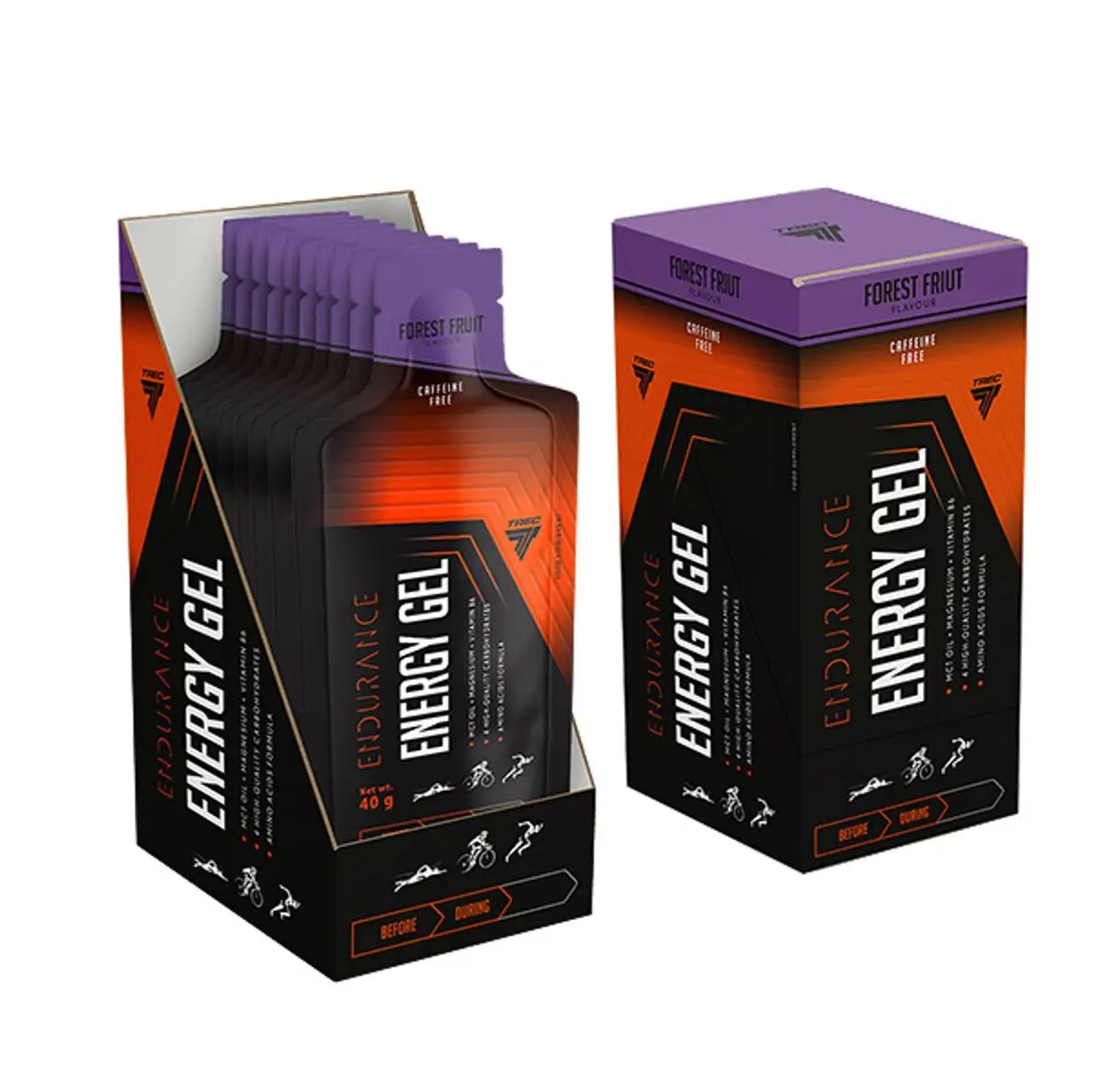 Fitnessgrossisten Trec Nutrition - Energy Gel, 40gx10stk - Bilde 6