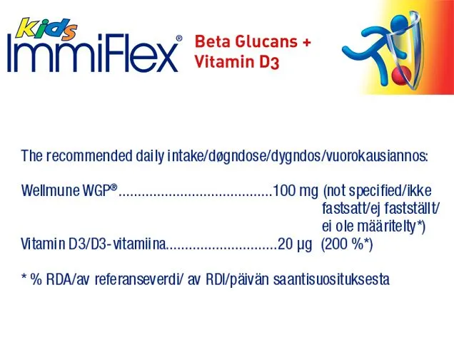 Immitec Norge ImmiFlex For Barn - Godt For Immunsystemet - 30 Kapsler - Bilde 2