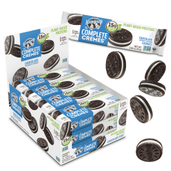 Fitnessgrossisten Lenny & Larry Chocolate Cookie Creme, 12x81g, Sjokolade Vegansk