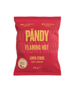 Fitnessgrossisten Pandy Lentil Sticks, 50g - Flaming Hot