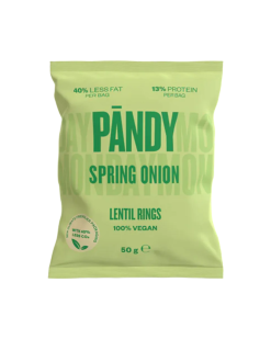 Fitnessgrossisten Pandy Lentil Rings, 50g - Spring Onion