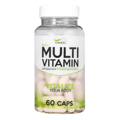 Fitnessgrossisten Viterna Basic Multi Vitamin, 60 Caps
