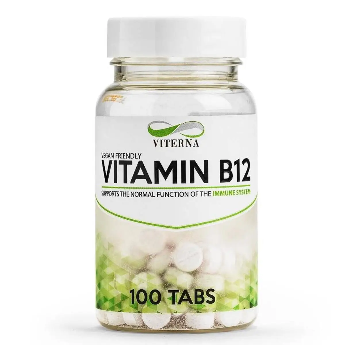 Fitnessgrossisten Viterna Vital Vitamin B12, 100 Tabs (vegan)