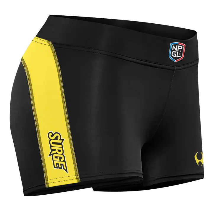 HYLETE Womens Miami Surge Altium II Short (Black/MIA)