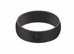 Vendor-unknown Pyrkiä - Black Thin Silicone Ring (6mm)