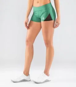 Virus - EAu22.5 | Bioceramic™ DATA With Mesh Training Short - Hunter Green
