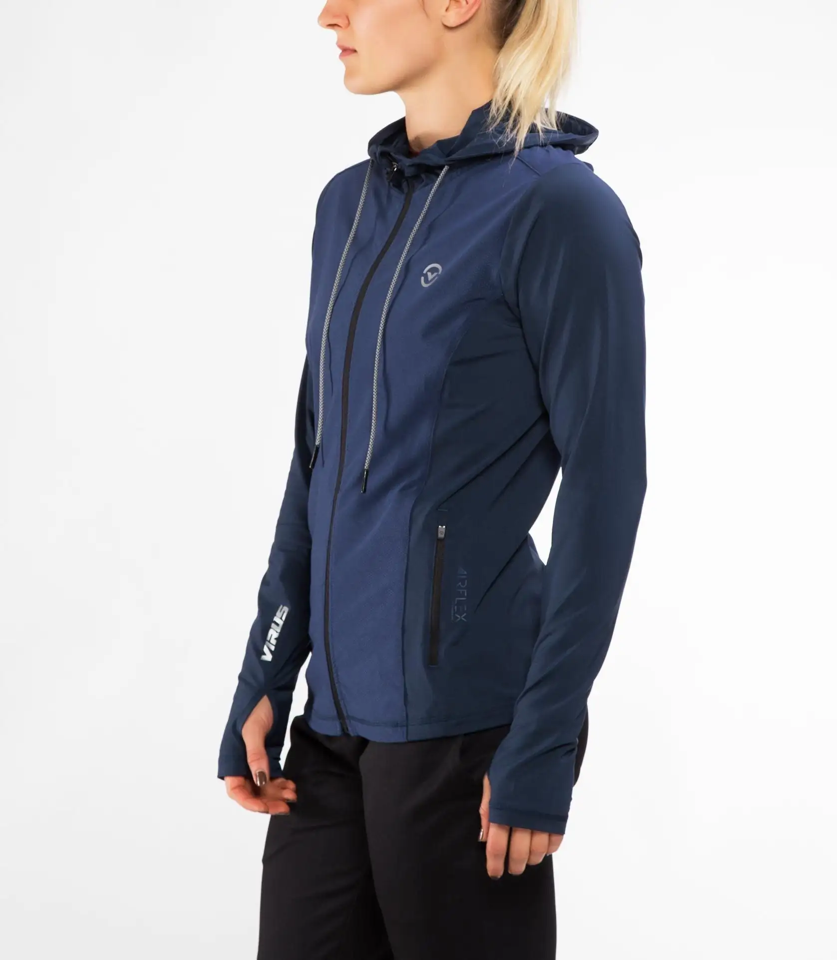 Virus - ECo27 | Airflex Zip Jacket - Navy - Bilde 6