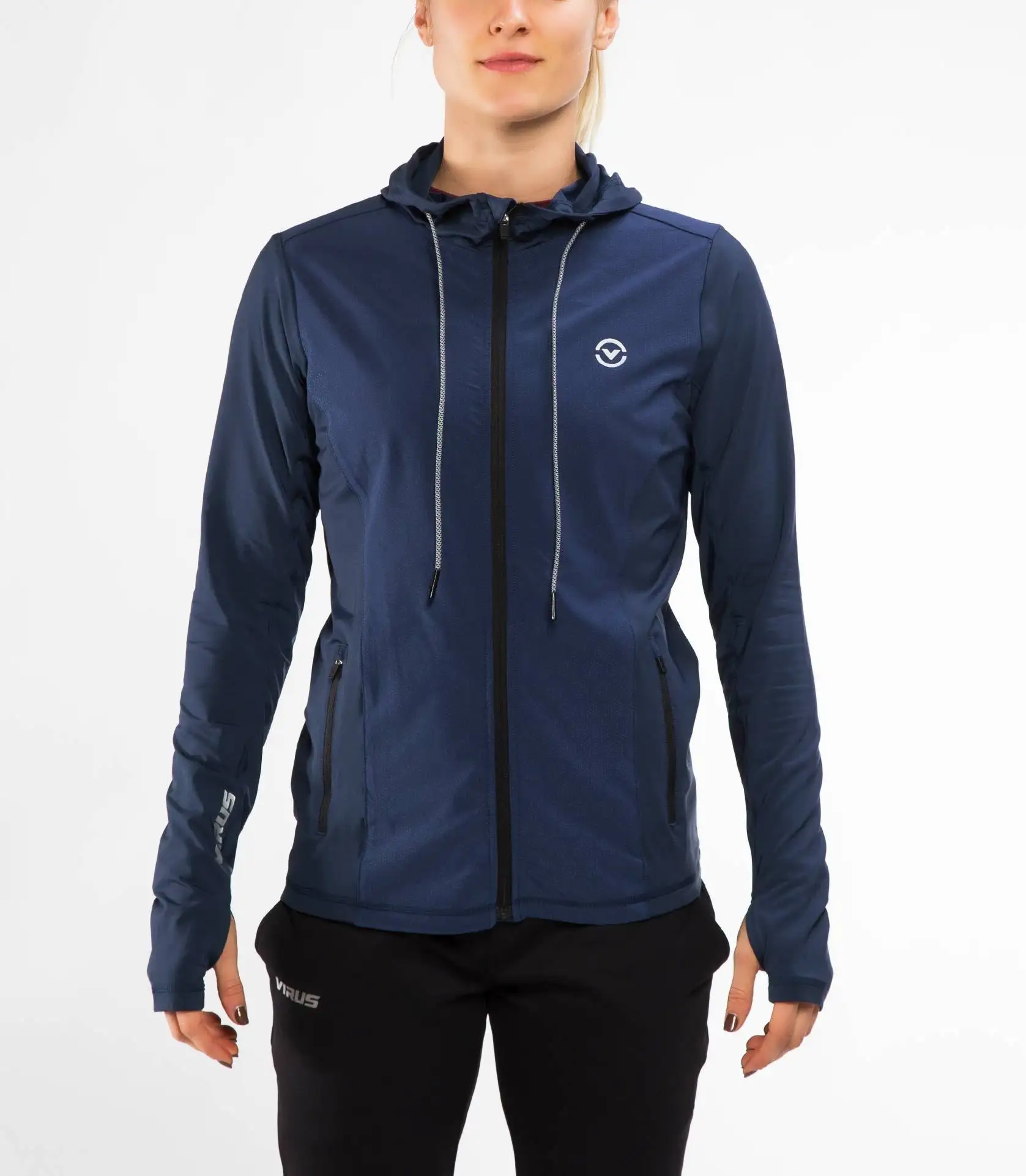 Virus - ECo27 | Airflex Zip Jacket - Navy - Bilde 4
