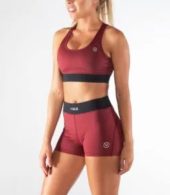 Virus - ECo55 | Raven Stay Cool Sports Bra - Dark Berry
