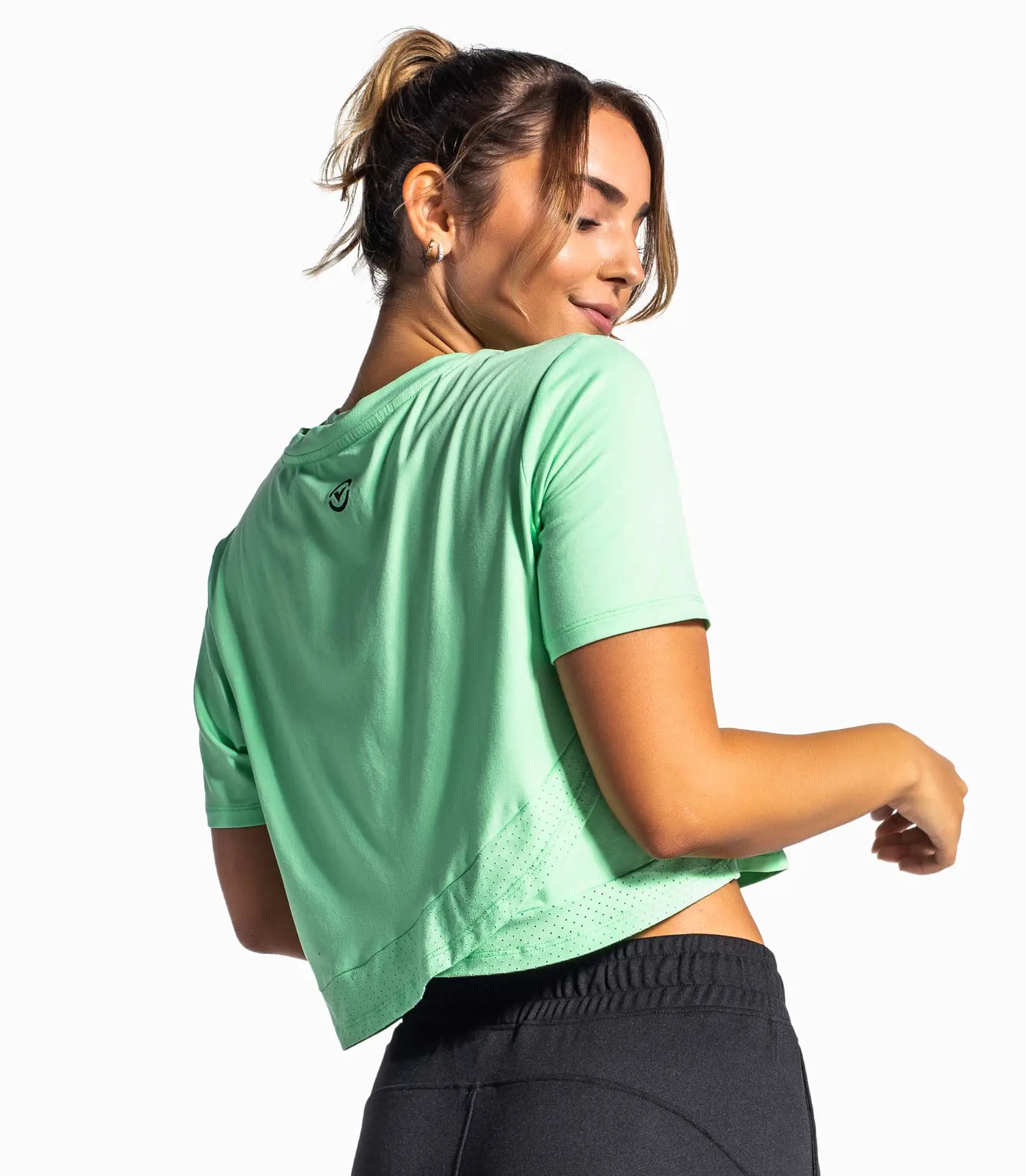 Virus - Interval Crop Tee - Mint - Bilde 3