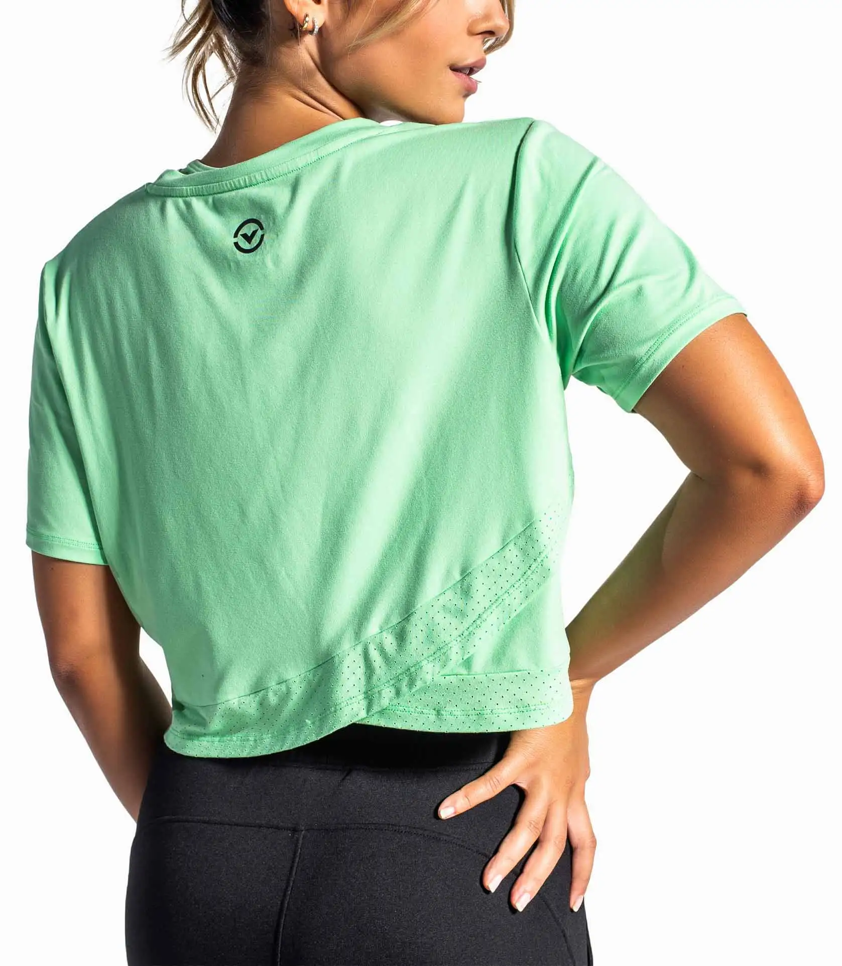 Virus - Interval Crop Tee - Mint - Bilde 4