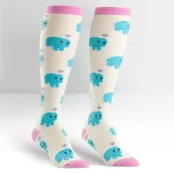 SockItToMe Knee High Funky - Manatee