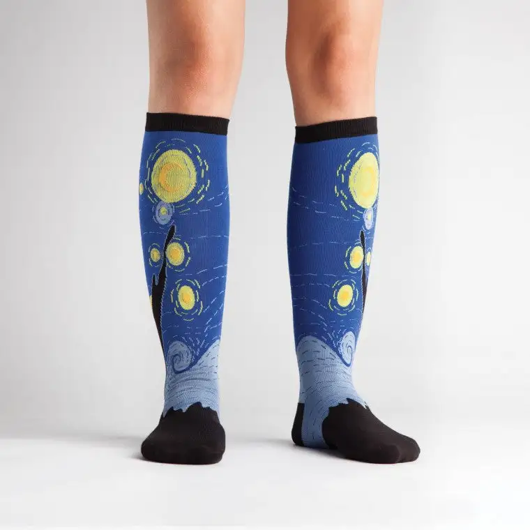 SockItToMe Knee High Funky - Starry Night - Bilde 4