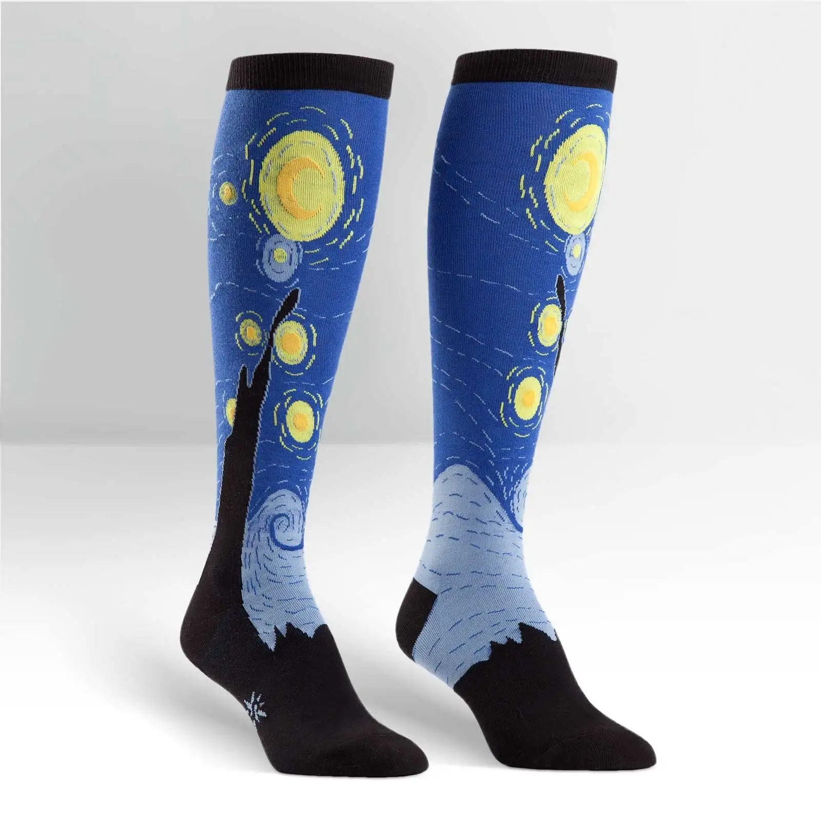 SockItToMe Knee High Funky - Starry Night