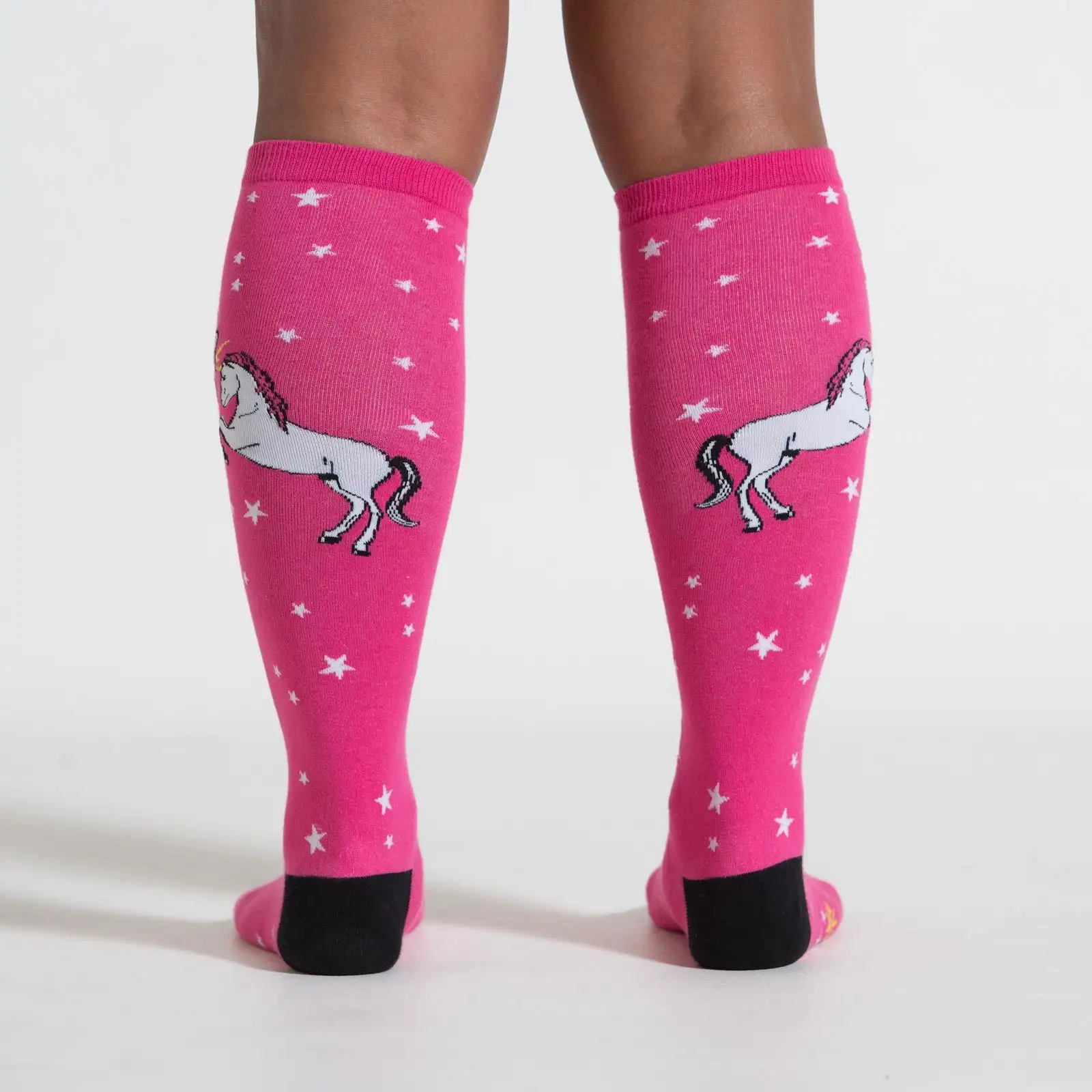 SockItToMe Knee High Funky - Unicorn Vs Narwhal - Bilde 4