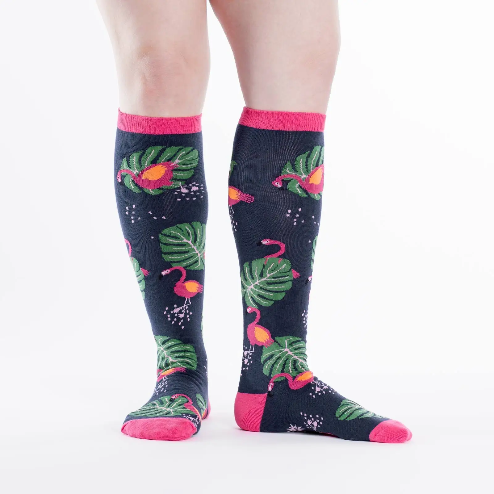 SockItToMe Knee High Funky - Flamingo - Bilde 3