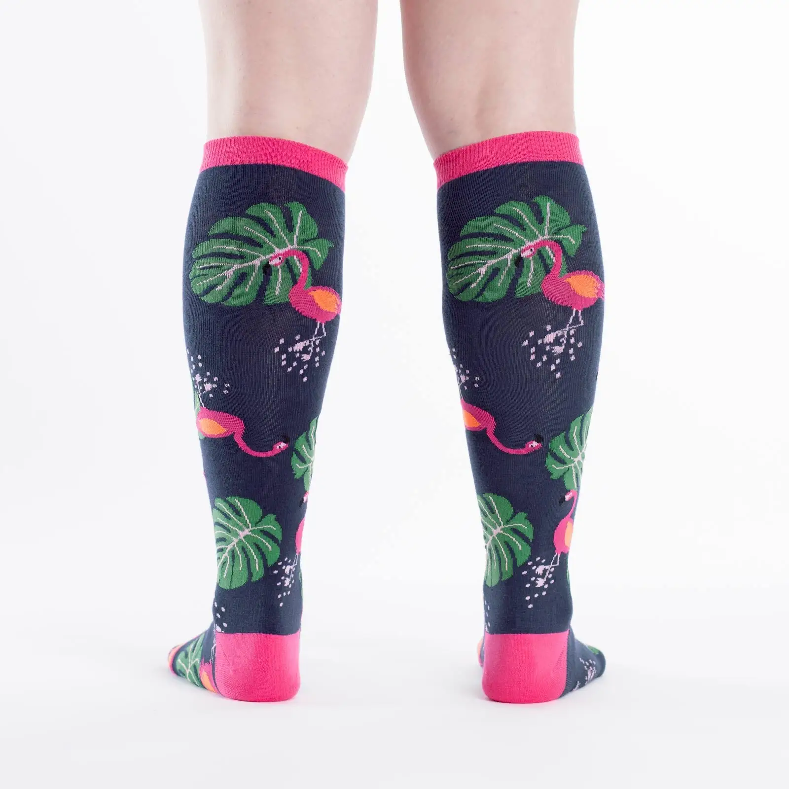 SockItToMe Knee High Funky - Flamingo - Bilde 4
