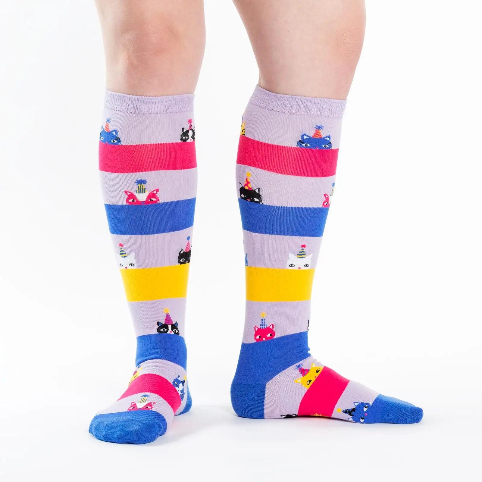 SockItToMe Knee High Funky - Happy Purrday! - Bilde 4