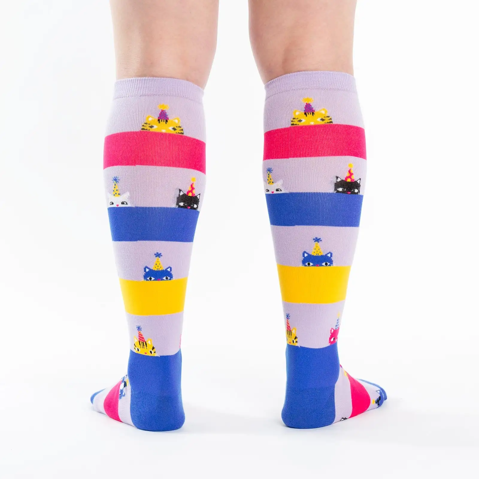 SockItToMe Knee High Funky - Happy Purrday! - Bilde 2