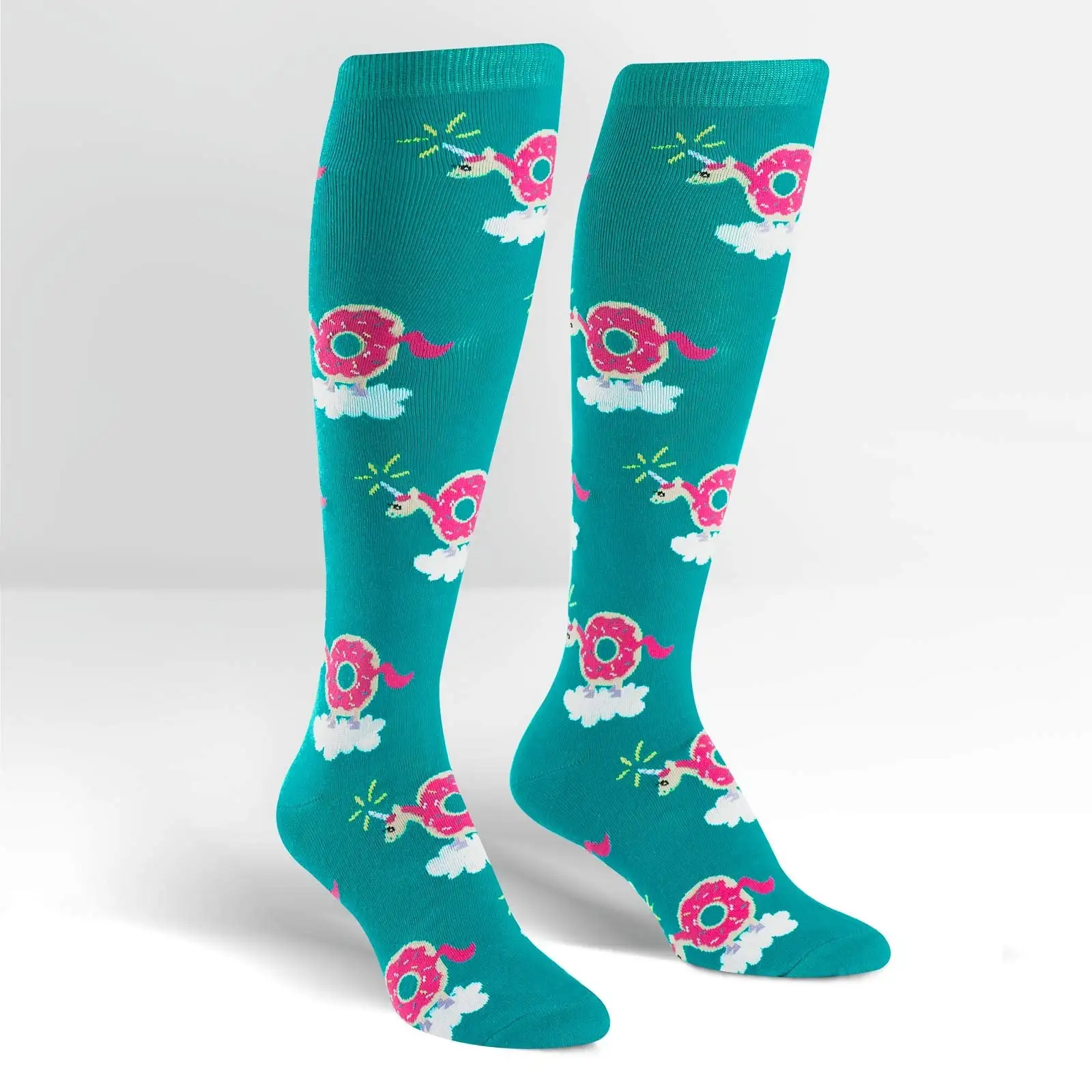 SockItToMe Knee High Funky - Donuticorn