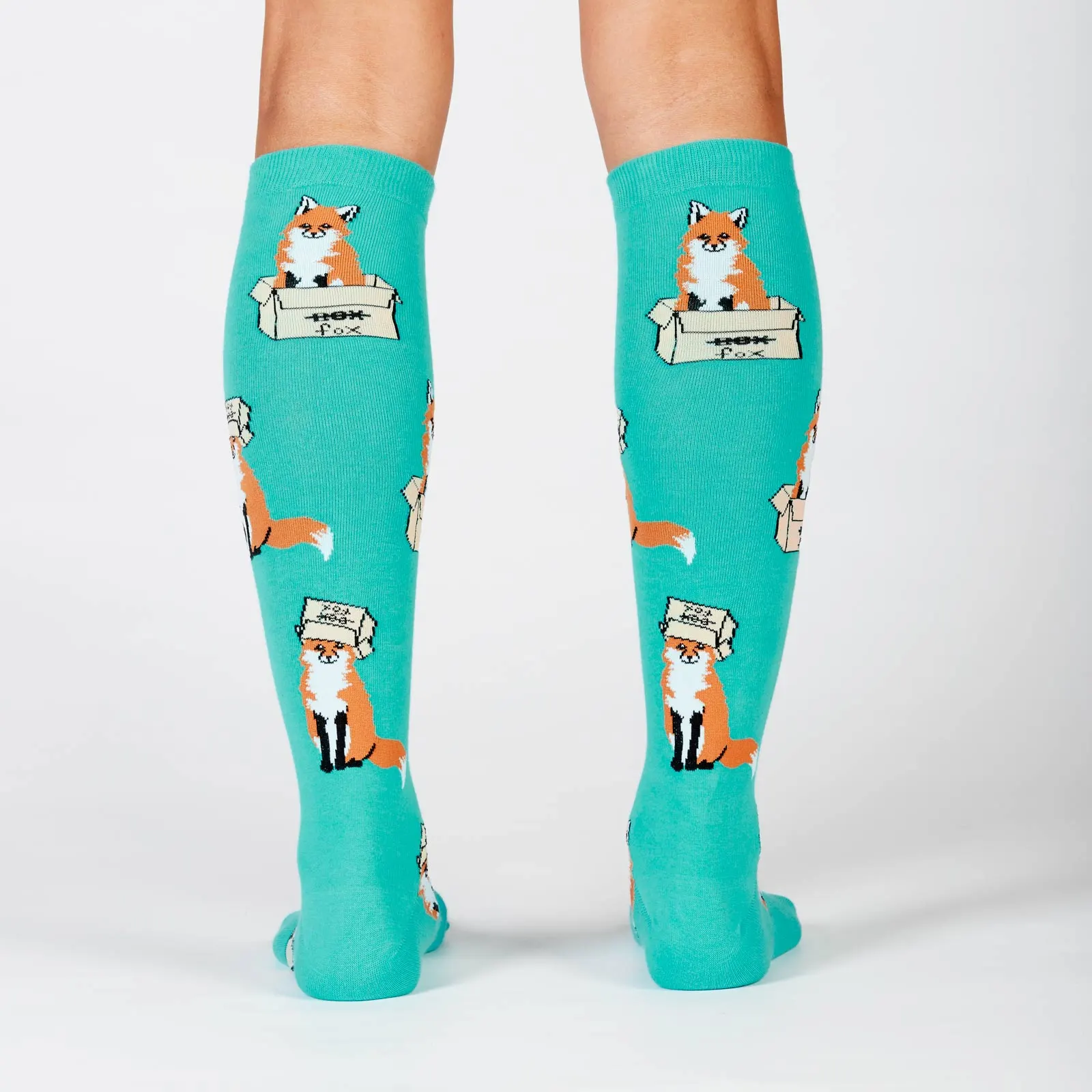 SockItToMe Knee High Funky - Foxes In Boxes - Bilde 2
