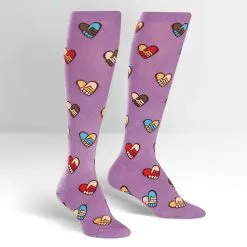 SockItToMe Knee High Funky - Hands Across Calves