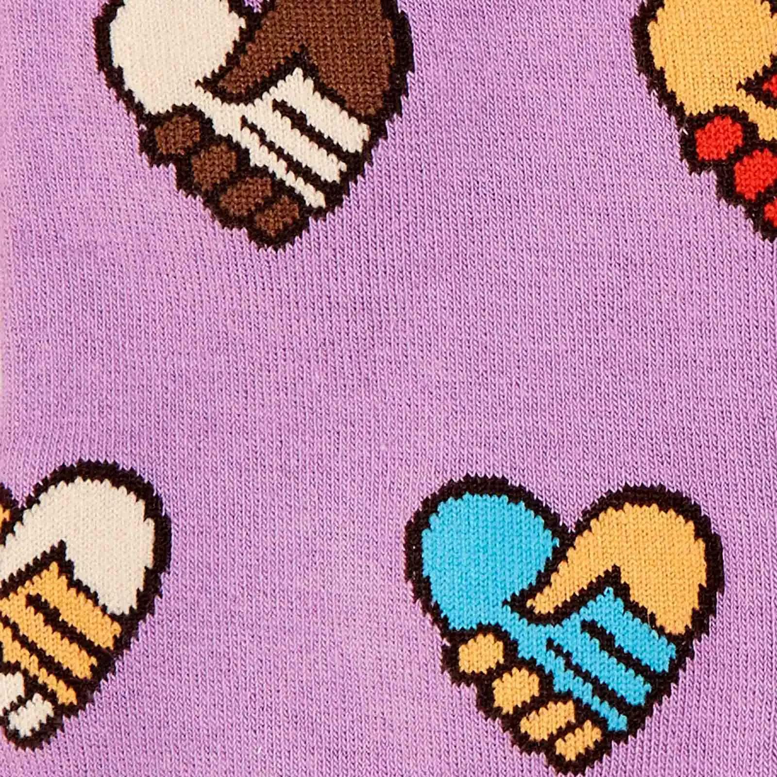 SockItToMe Knee High Funky - Hands Across Calves - Bilde 2