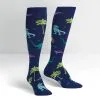 SockItToMe Knee High Funky - Land Of The Dino
