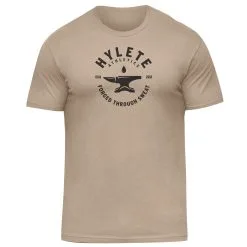 HYLETE Forged Tri-blend Crew (Deset Sand/Black)