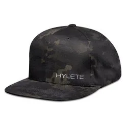 Vendor-unknown HYLETE Flatbill/Snapback Cap (Black Camo/Cool Grey)