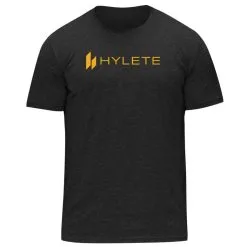 HYLETE Inline Tri-blend Crew (Vintage Black/Orange)