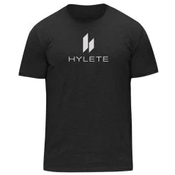 HYLETE Stacked Tri-blend Crew (Vintage Black/Nickel)