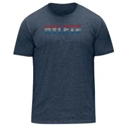 HYLETE Persistent Tri-blend Crew (Vintage Navy/White)