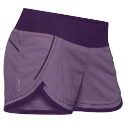 HYLETE Womens Iris Scallop Short (Orchid/Eggplant)