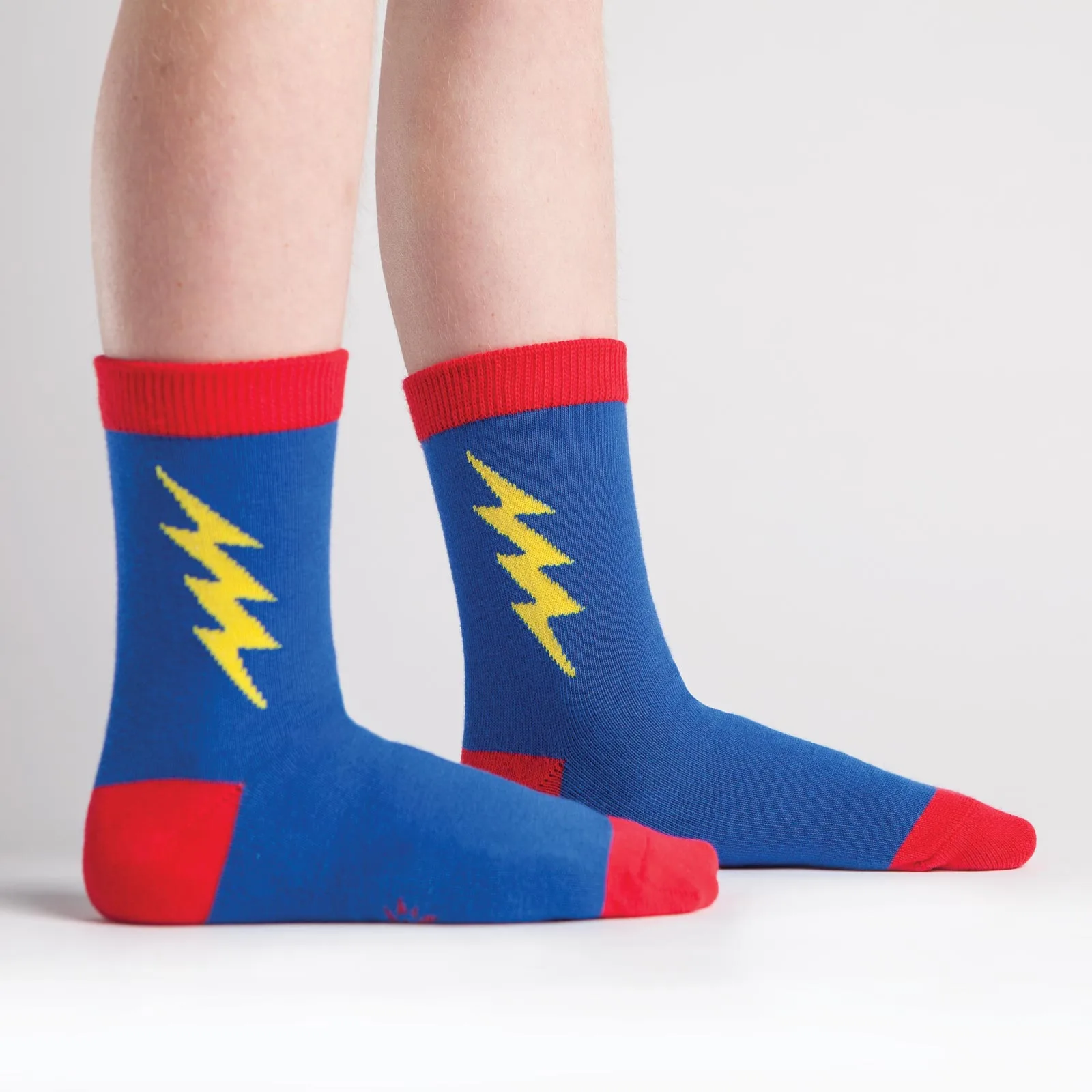 SockItToMe Junior Crew - Superhero