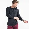 Virus - Knight ECO Thread Long Sleeve Hoodie - Black/Silver