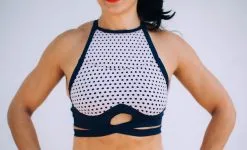 The Chestee Chestee - The Lulu - Navy/Blush