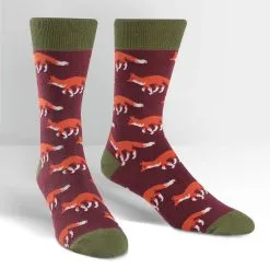 SockItToMe Mens Crew - Fox Run