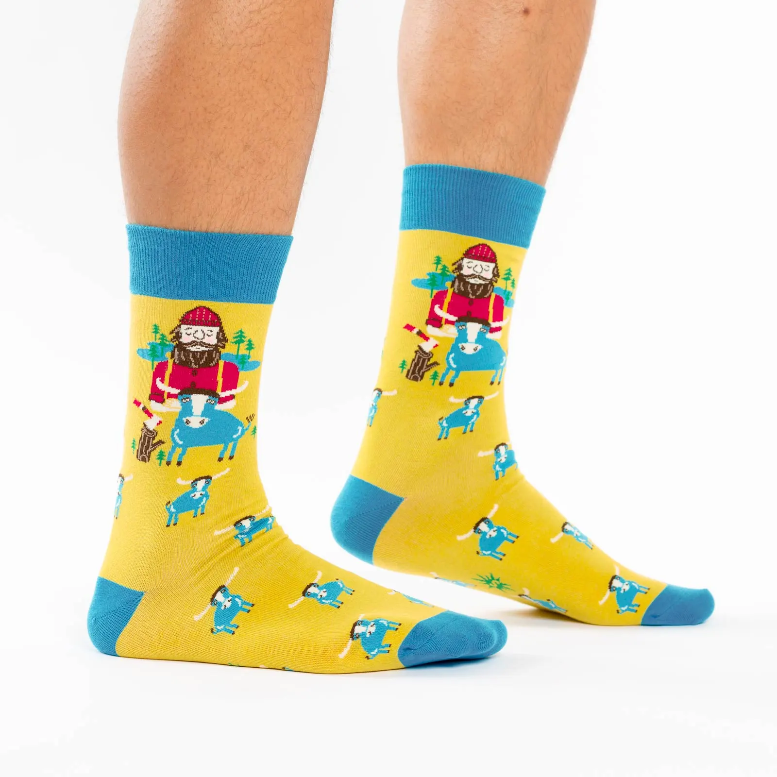 SockItToMe Mens Crew - Paul Bunyan - Bilde 4