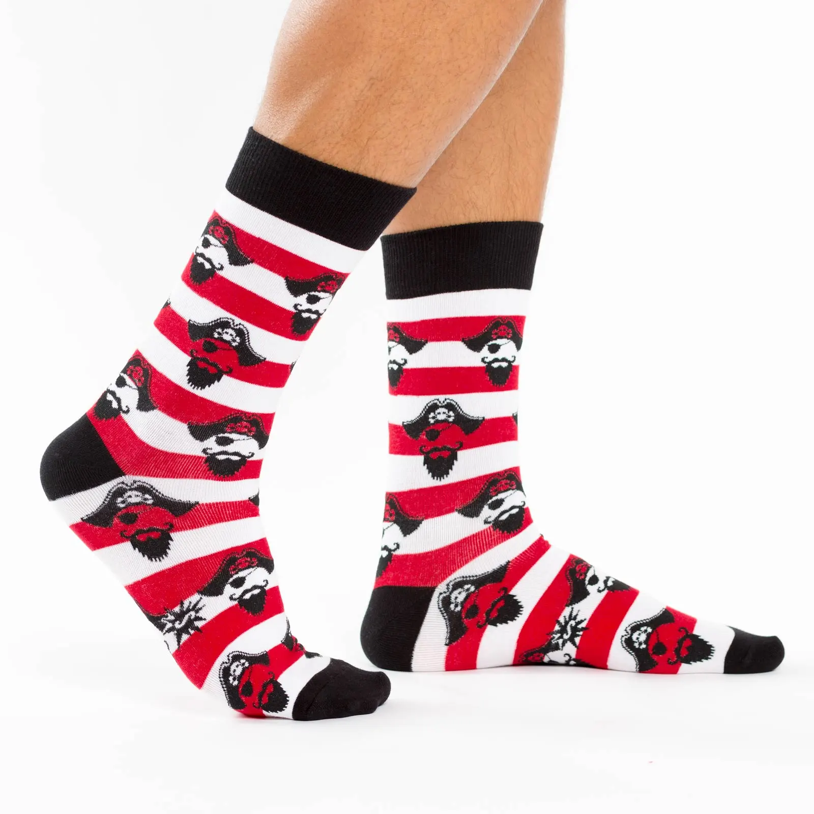 SockItToMe Mens Crew - Argh Ye Stripey - Bilde 4